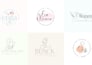 design luxury feminine logo